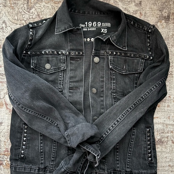 GAP Jackets & Blazers - GAP Black Denim Jacket
